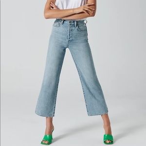 Denim Forum Farrah Wide Leg Jeans 28L